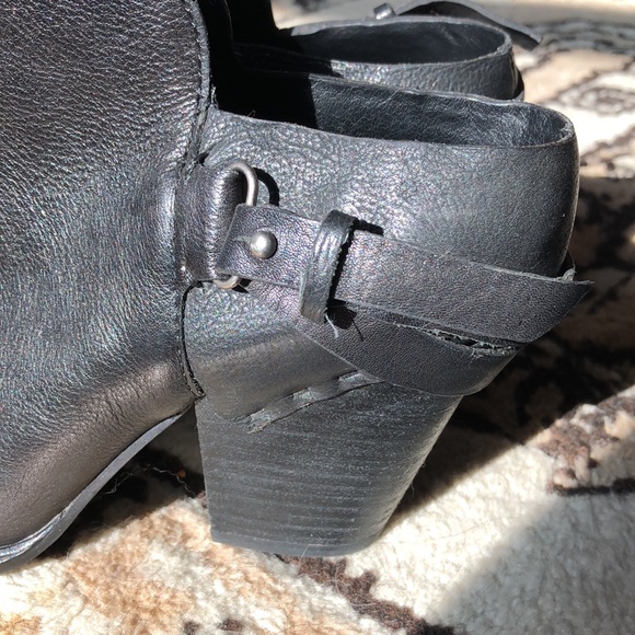 Dolce Vita | Heeled Mule Leather Booties - Picture 3 of 5